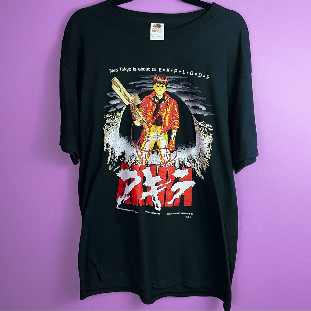 akira fruit of the loom vintage t-shirt